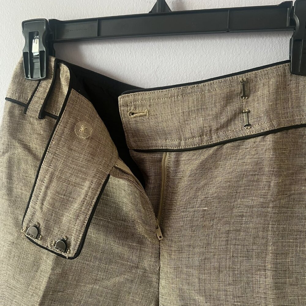 WHBM Linen Blend Suit Shorts - Picture 3 of 7